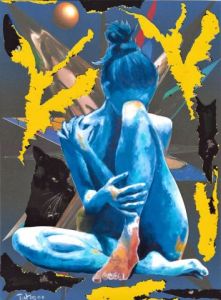 Voir le détail de cette oeuvre: Femme nue au chat noir