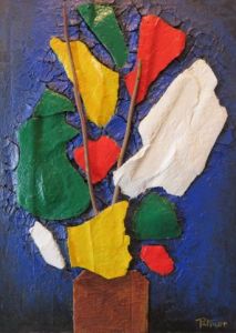 Voir le détail de cette oeuvre: Pot de fleurs