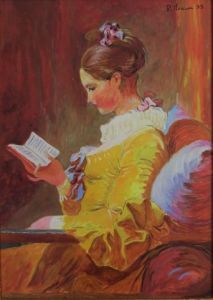 Voir le détail de cette oeuvre: La liseuse 