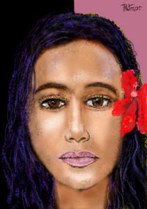 Voir le détail de cette oeuvre: Tahitienne