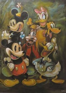 Voir le détail de cette oeuvre: Les héros de mon enfance