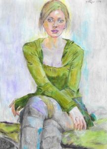 Voir le détail de cette oeuvre: Danseuse assise