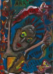 Voir le détail de cette oeuvre: Mise en garde