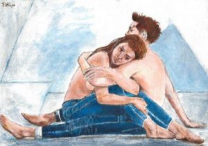 Voir le détail de cette oeuvre: L'enlacement